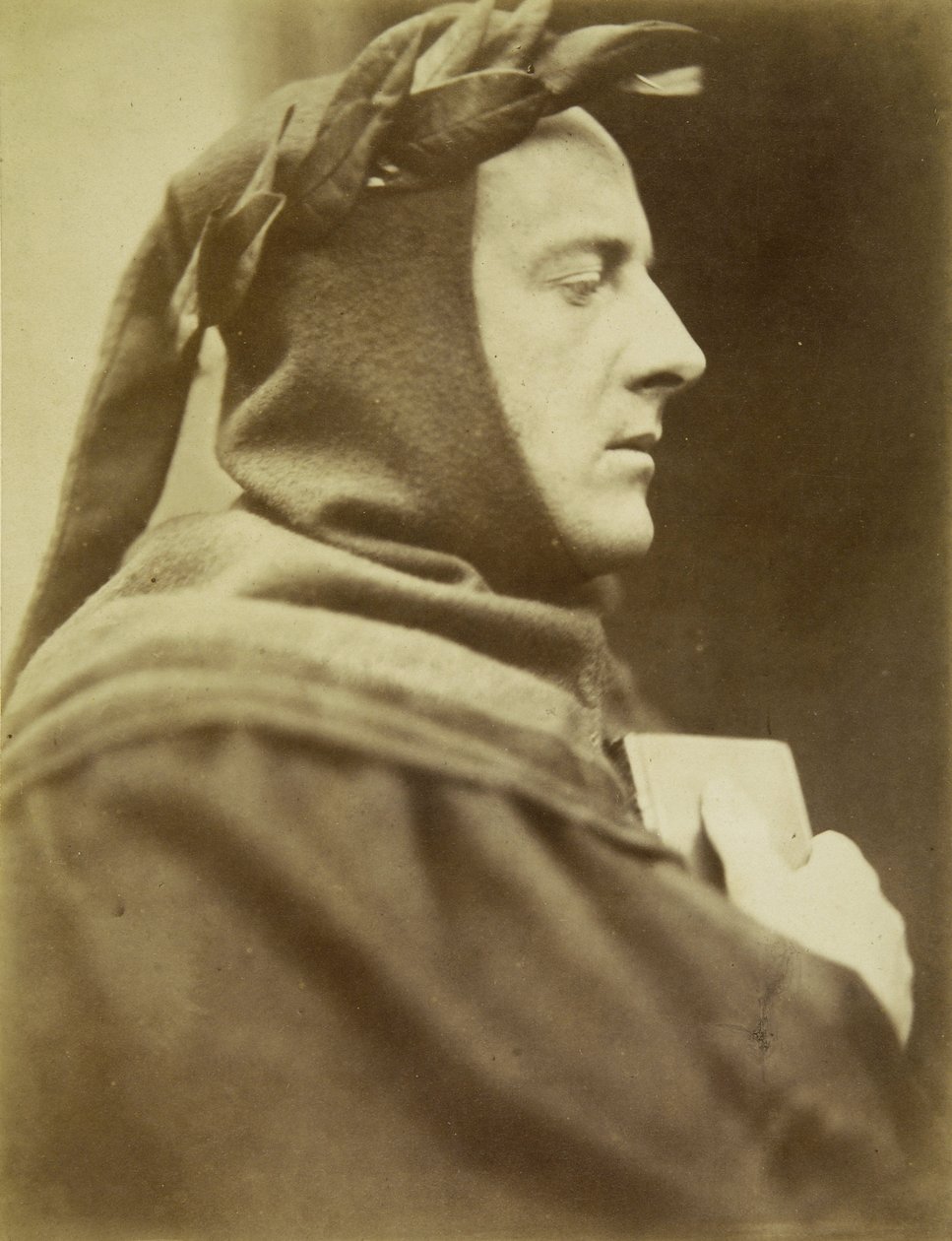 Prerafaelitt: John Everett Millais (1829-1896) som Dante par Wynfield, David Wilkie (1837-1887) av David Wilkie Wynfield
