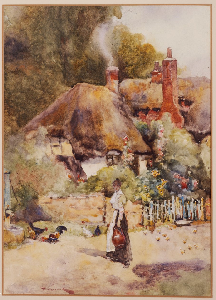 Gammel hytte i Sutton Courtenay, Berkshire av David Woodlock