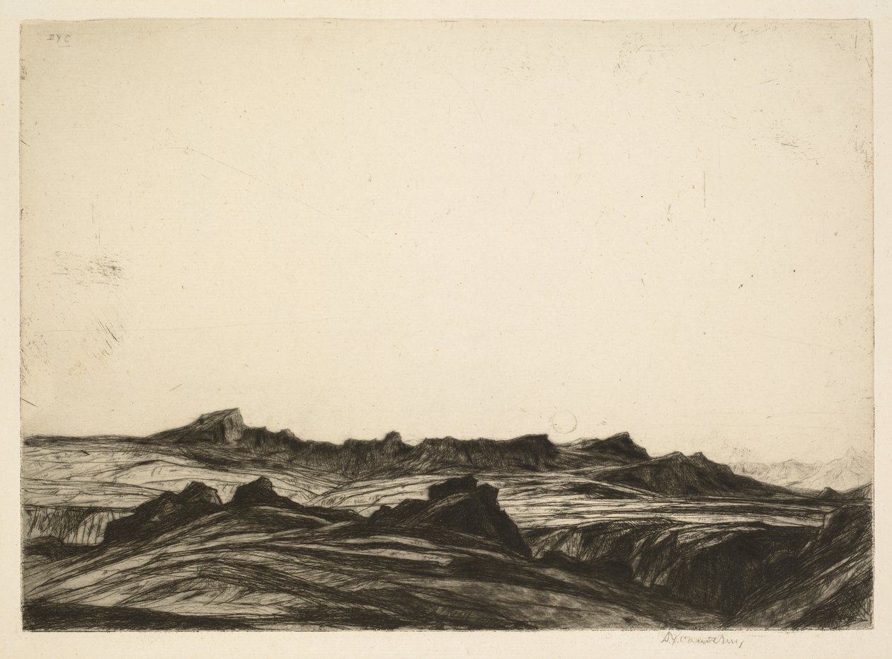 Arran Peaks av David Young Cameron