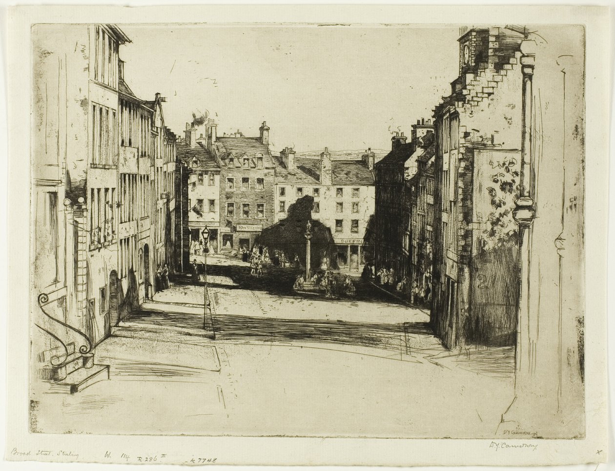 Broad Street, Stirling av David Young Cameron