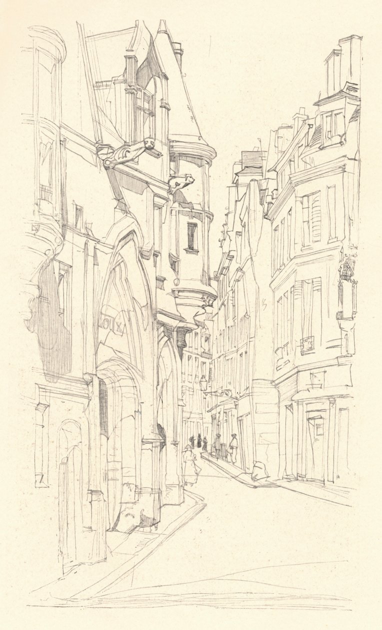 Sens Hotel, 1915 av David Young Cameron
