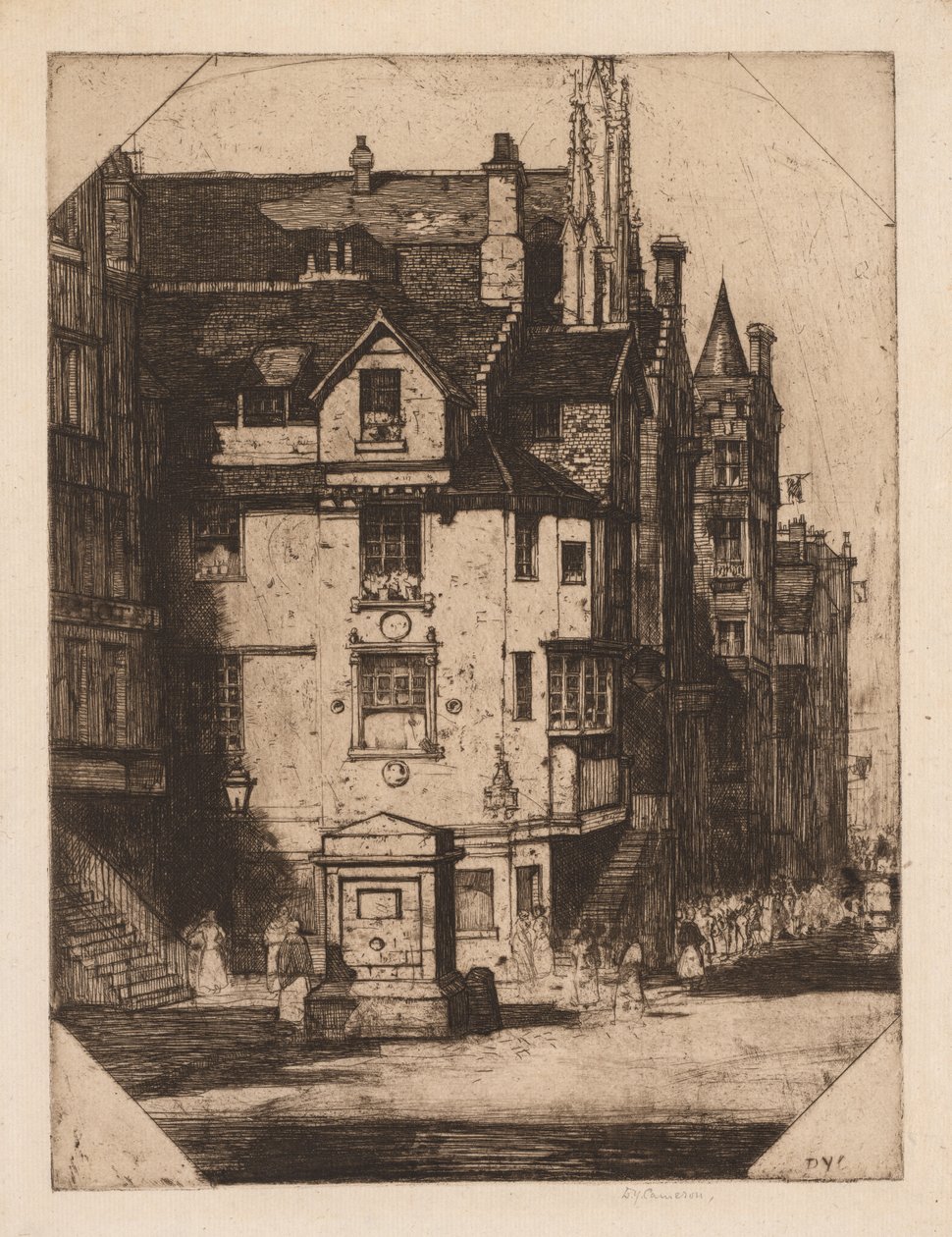 John Knoxs hus, 1905. av David Young Cameron