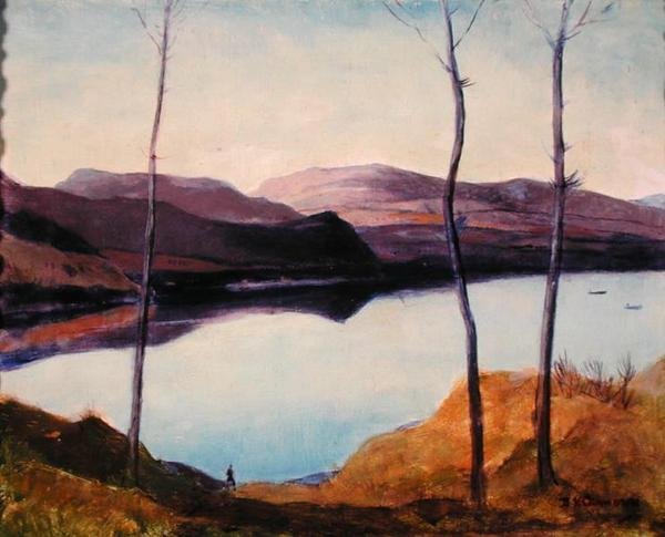Loch Ness, ca. 1910 av David Young Cameron
