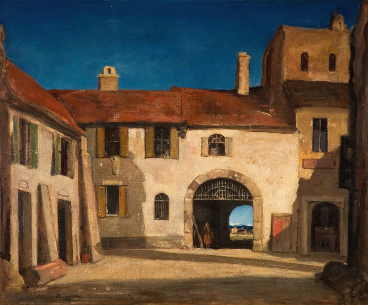 Rambelli, nær Roma, Italia, 1922. av David Young Cameron