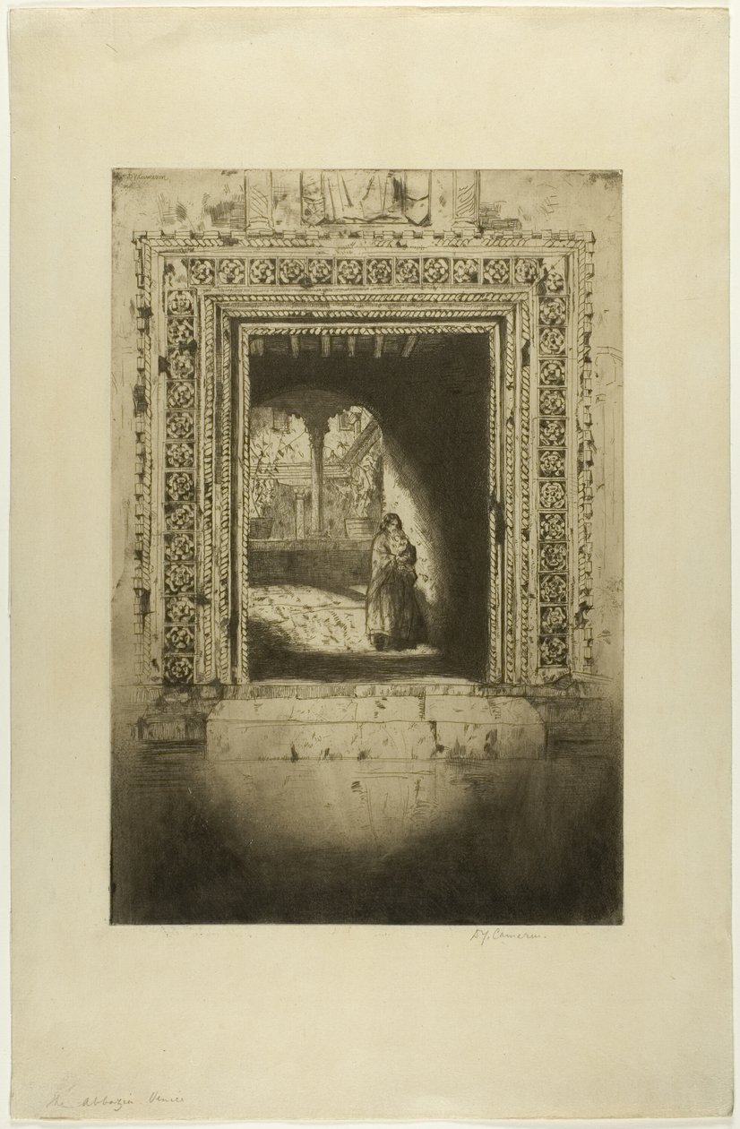 Abbazia, Venezia av David Young Cameron