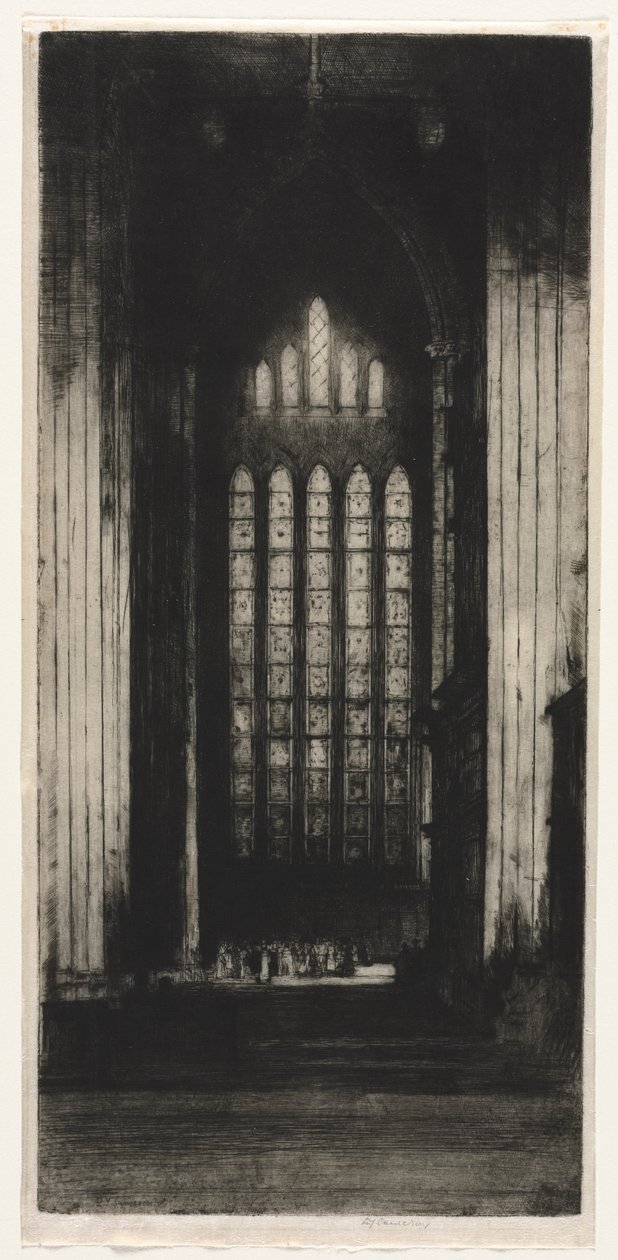 De fem søstrene, York Minster av David Young Cameron