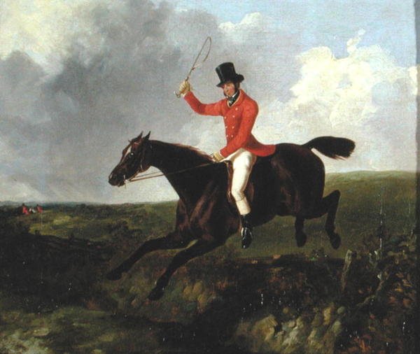 Robert Gilbert, Master of the York Hounds (olje på lerret) av David of York Dalby