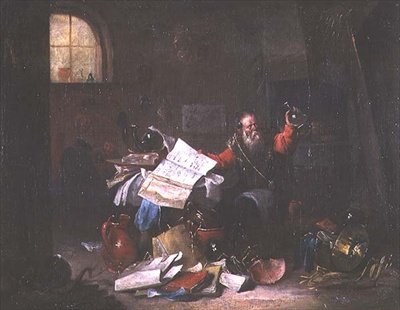 Alkymisten av David the Elder Teniers
