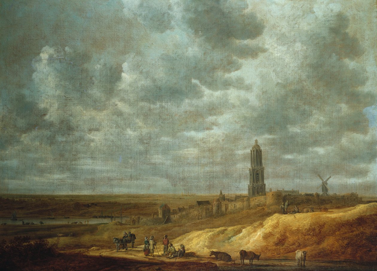 Bønder fester og danser i nærheten av Drij Toren av David Teniers the Younger
