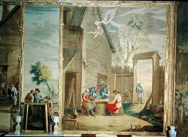 Kortspillet av David Teniers the Younger