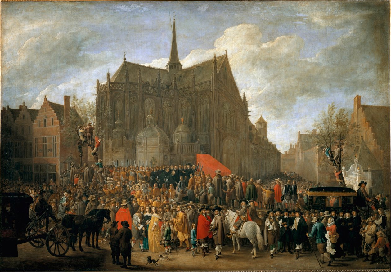Spillet med papegai i Brussel (maleri av David Teniers the Younger