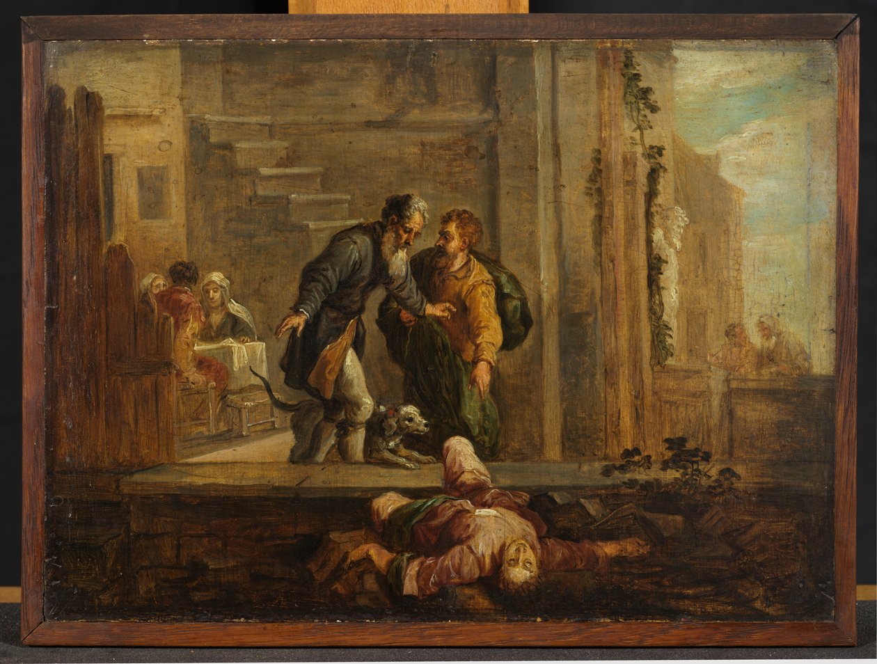 Tobit og den døde israelitten (etter Domenico Fetti) av David Teniers the Younger
