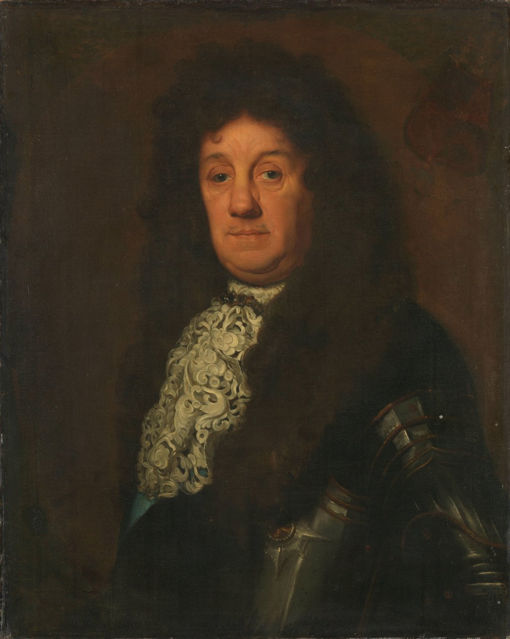 Portrett av Cornelis Tromp (1629-91), viseadmiral av Holland og Vest-Friesland av David van der Plas