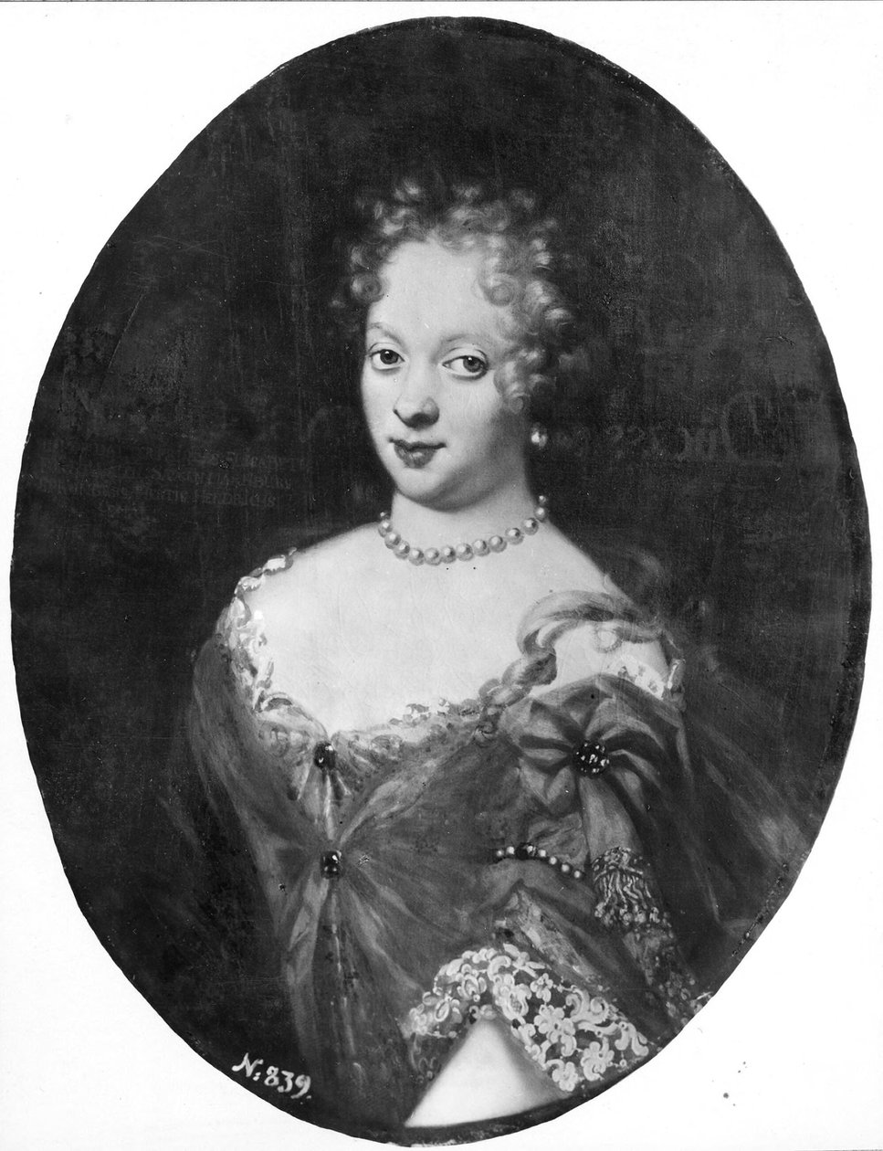Elisabeth, 1668-1738, prinsesse av Mecklenburg-Güstrow av David von Krafft