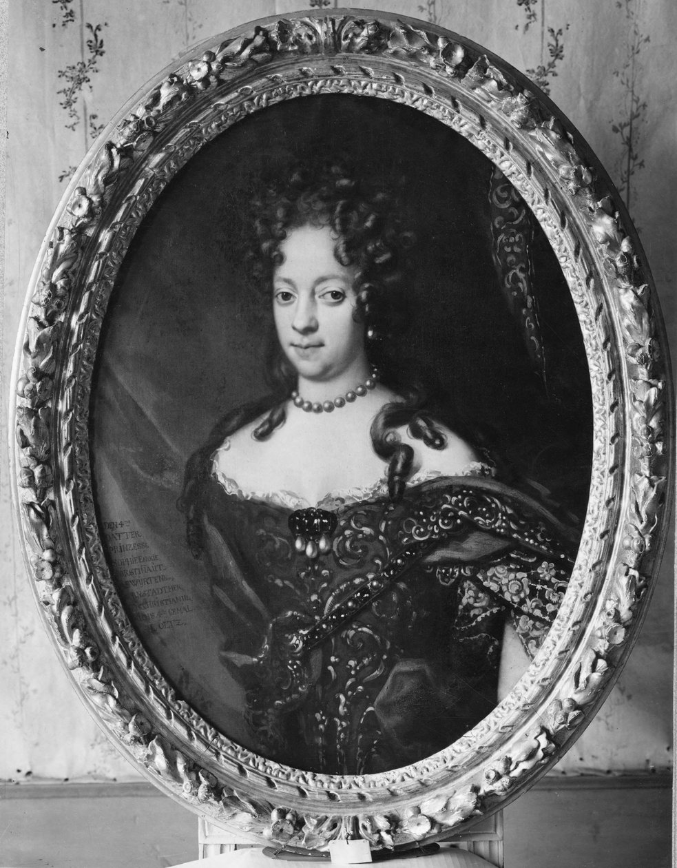 Sofia, 1662-1738, prinsesse av Mecklenburg-Güstrow, hertuginne av Württemberg-Bernstadt av David von Krafft