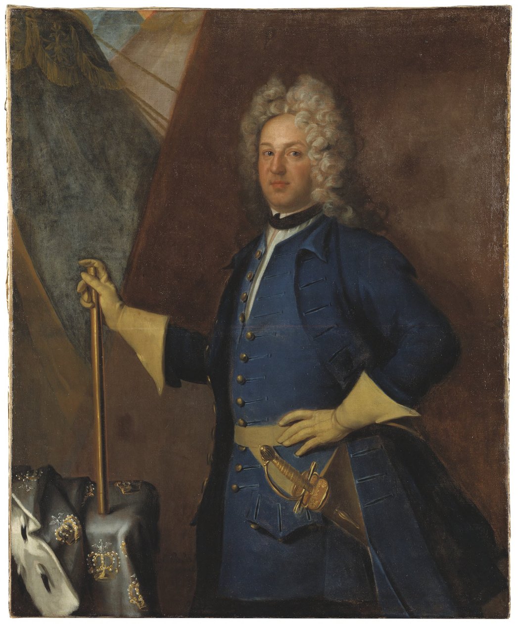 Stanisław Leszczyński (1677-1766), konge av Polen, hertug av Lorraine og Bar, 1711 av David von Krafft