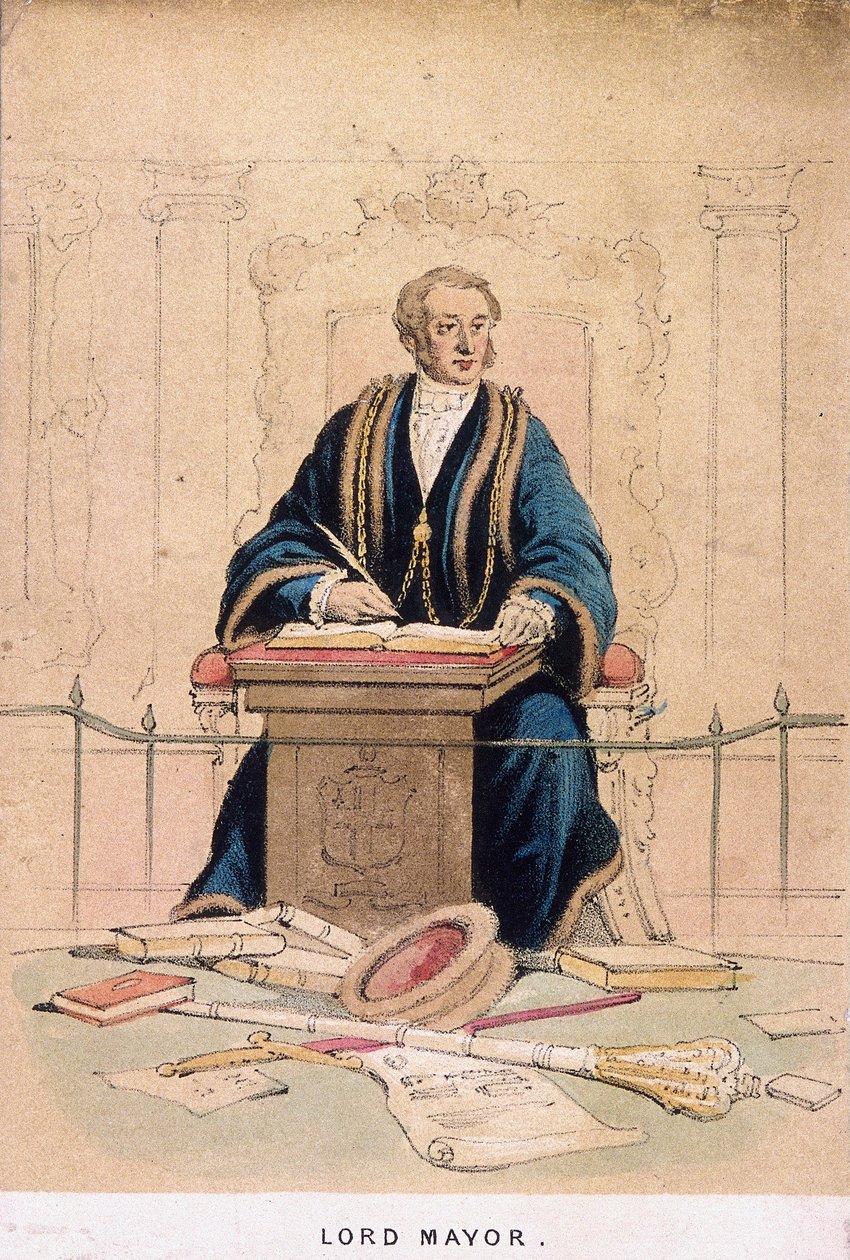 En Lord Mayor, 1855 av Day and Son