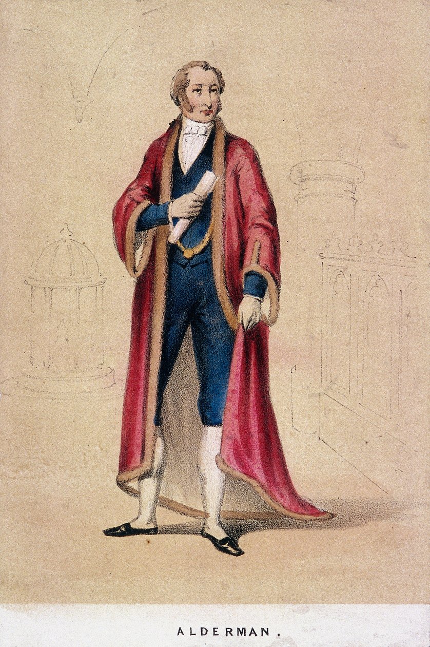 En rådmann, 1855 av Day and Son