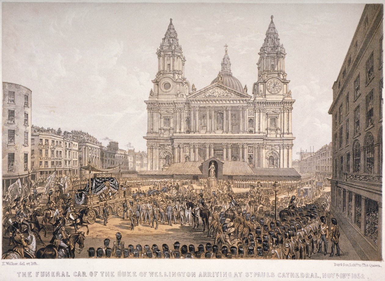 Begravelse av hertugen av Wellington, St Paul