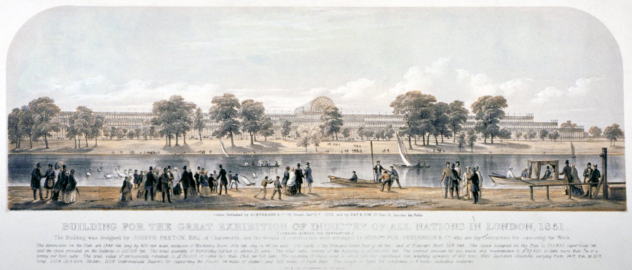 Flott utstilling, Hyde Park, London, 1851 av Day and Son
