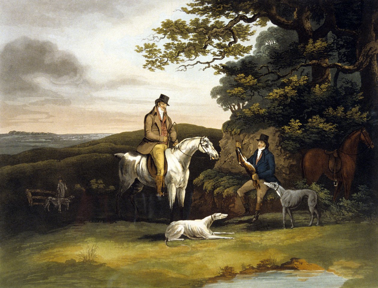 Coursing, plate 3, gravert av RG Reeve av Dean Snr. (after) Wolstenholme