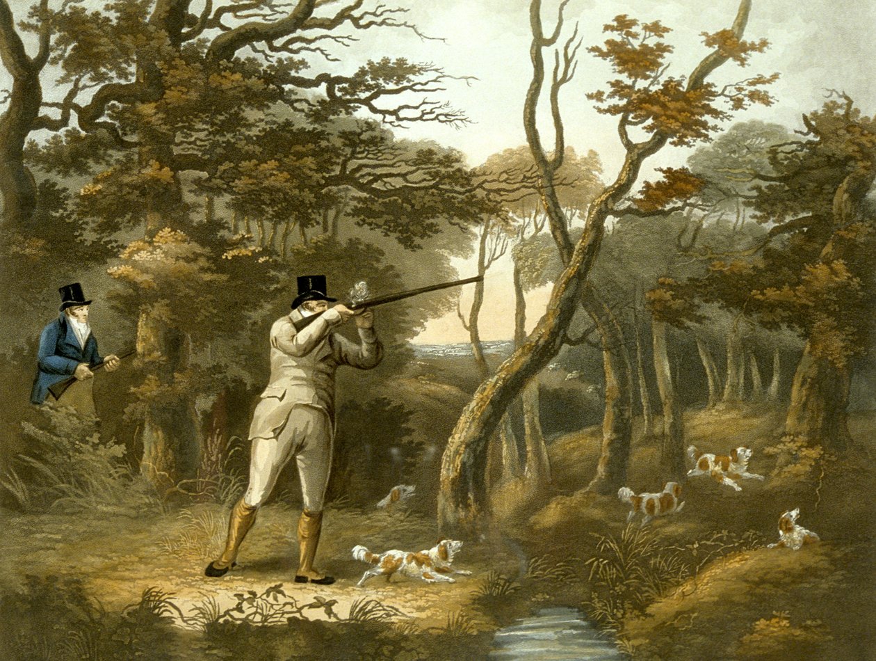 Skyting, plate 2, gravert av R.G. Reeve av Dean Snr. (after) Wolstenholme