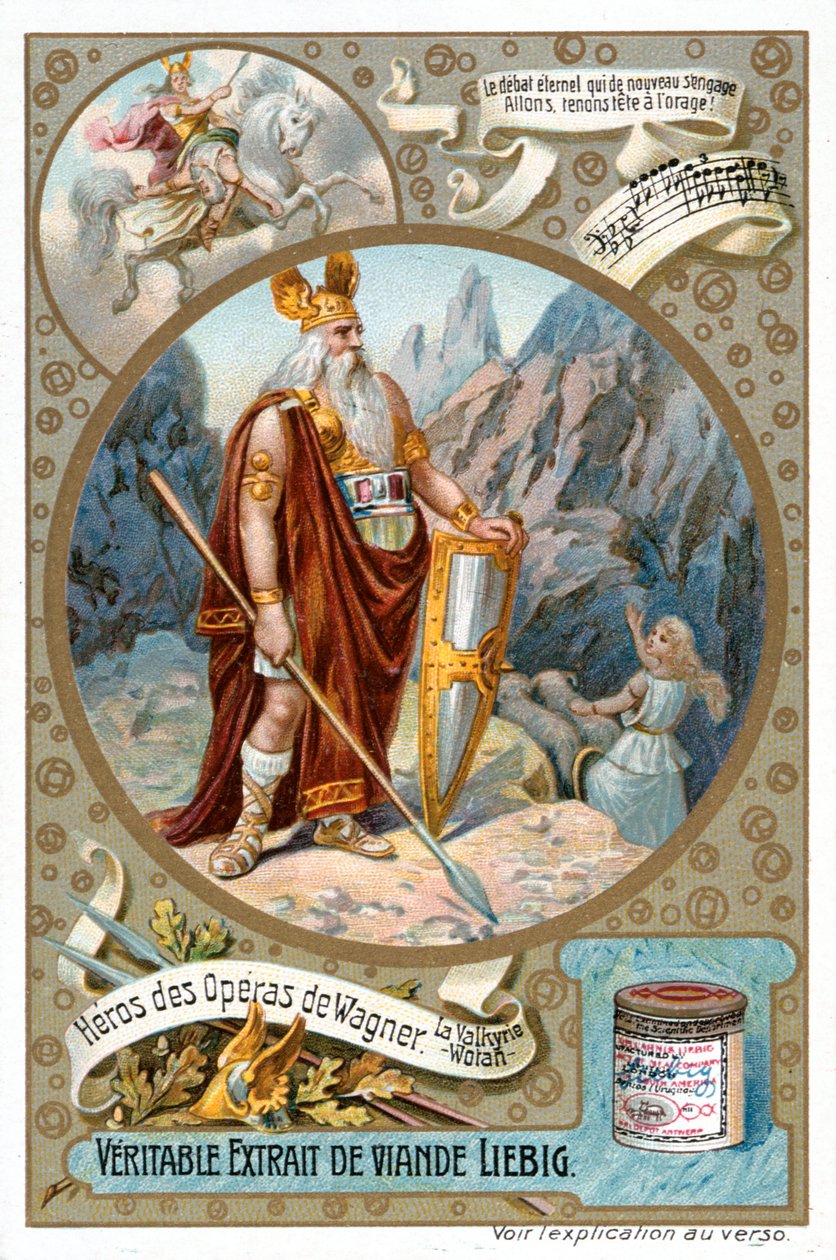 Odin, 1890-1910 av Delitz