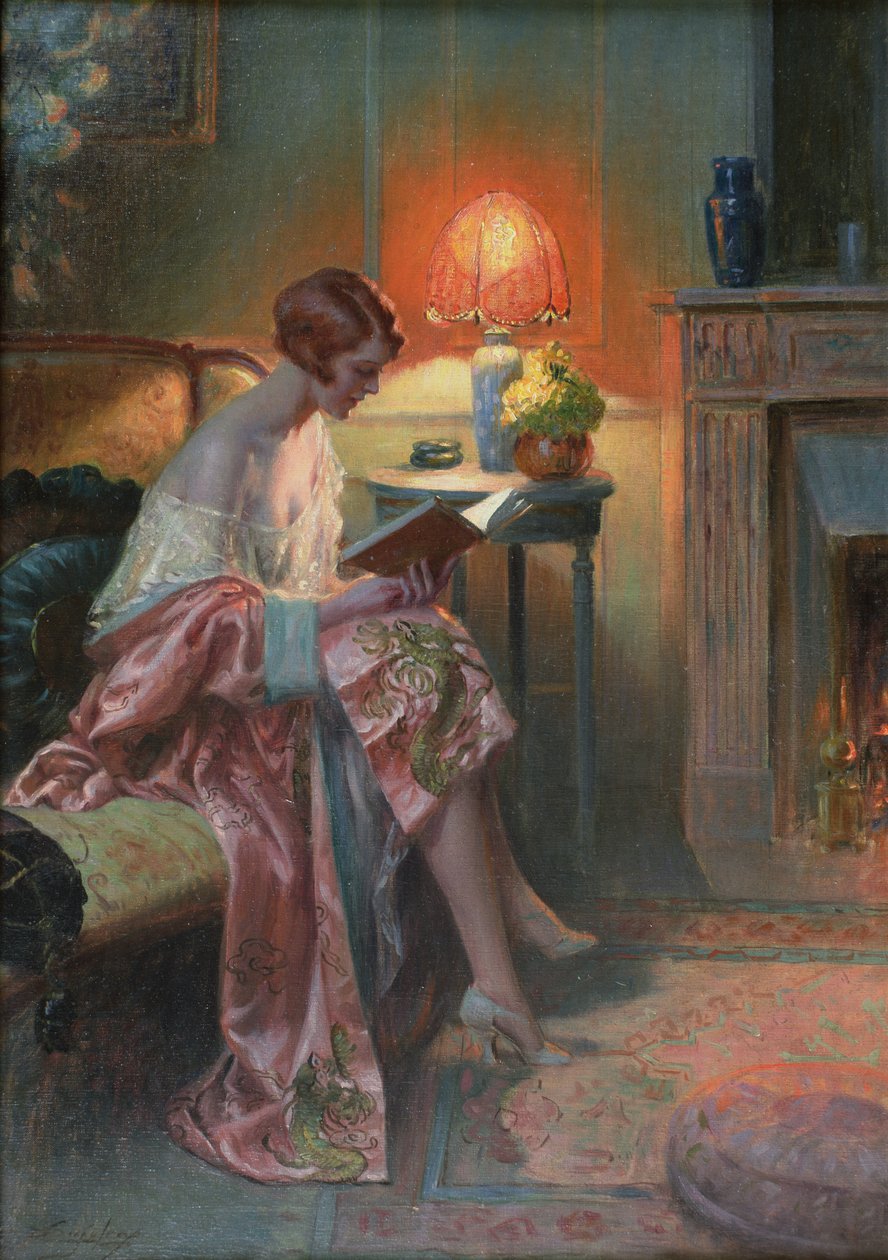 En stille lesning av Delphin Enjolras