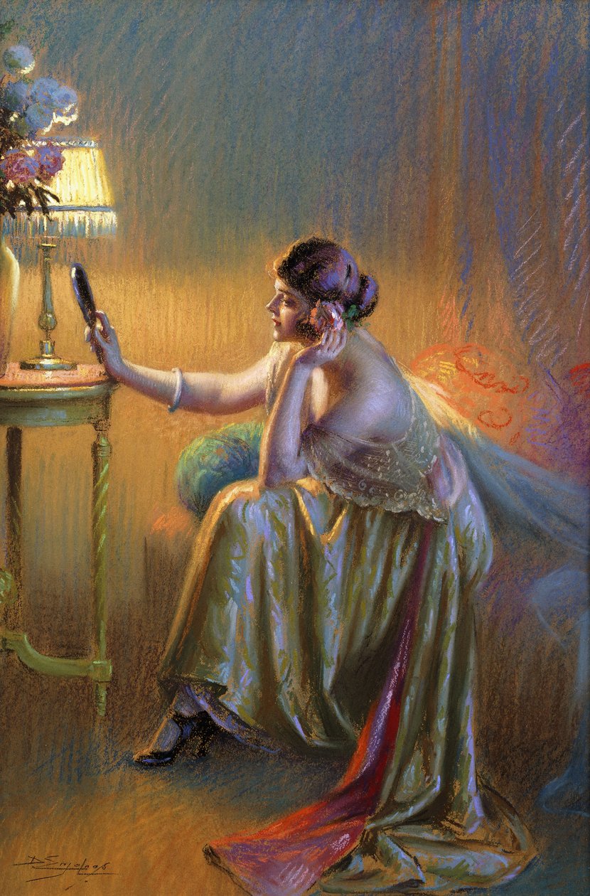 En stille lesning av Delphin Enjolras
