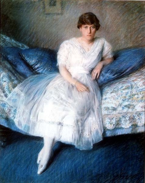 Portrett av fru Constance Campbell av Delphin Enjolras