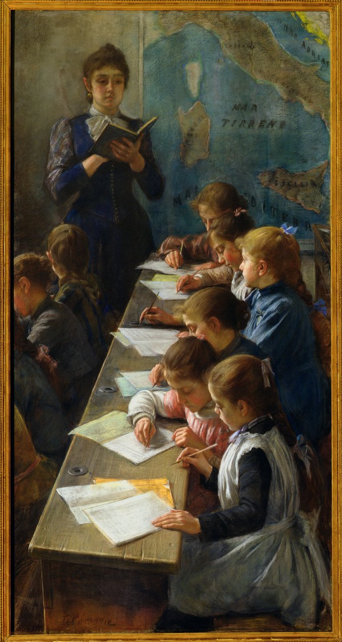 Diktatundervisningen, 1891 av Demetrio Cosola
