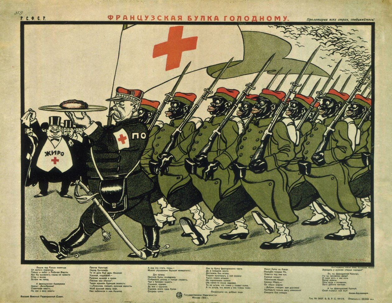 Fransk brød til de sultne, 1921 av Deni