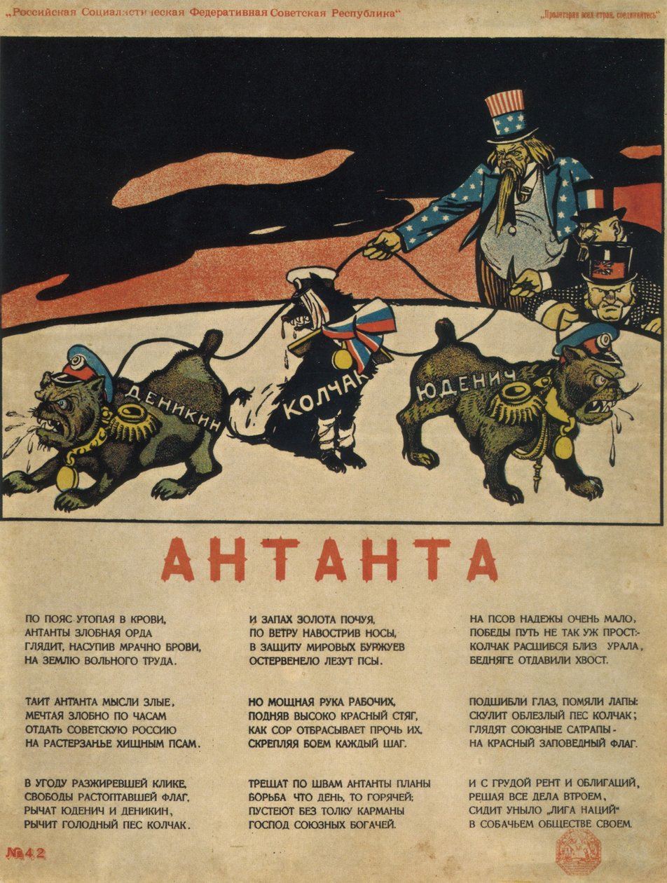 The Triple Entente, 1919 av Deni