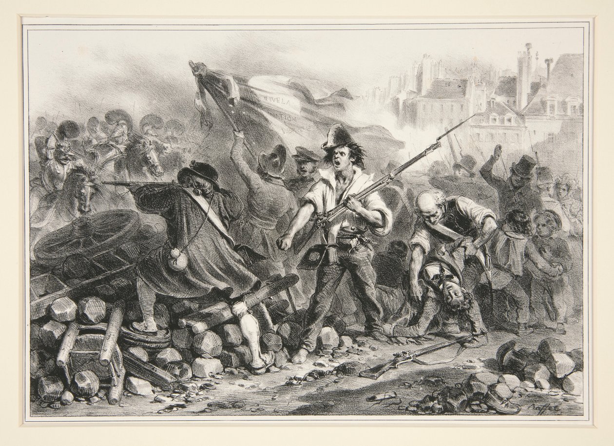 Til døden for frihet av Denis Auguste Marie Raffet