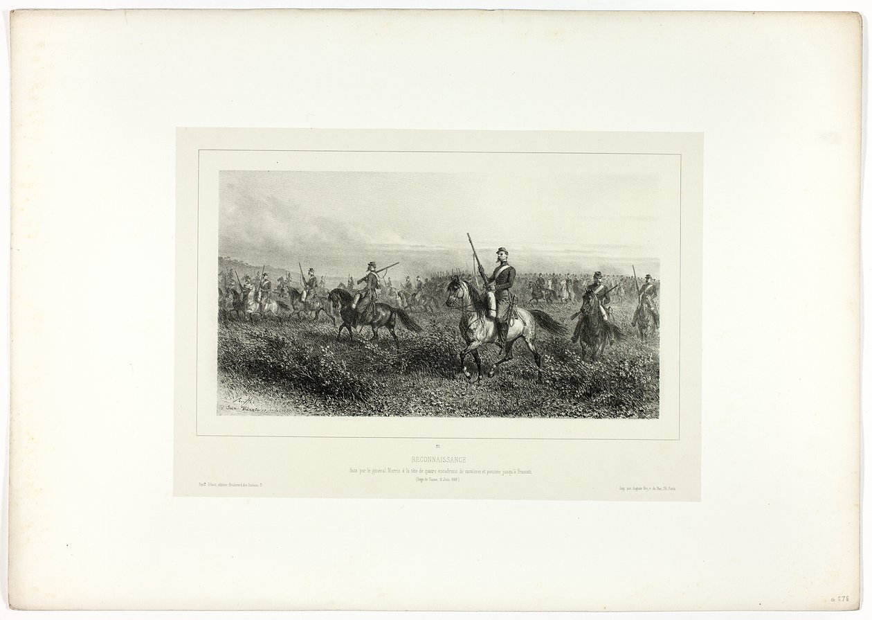Anerkjennelse, fra Memories of Italy: Roma Expedition av Denis Auguste Marie Raffet
