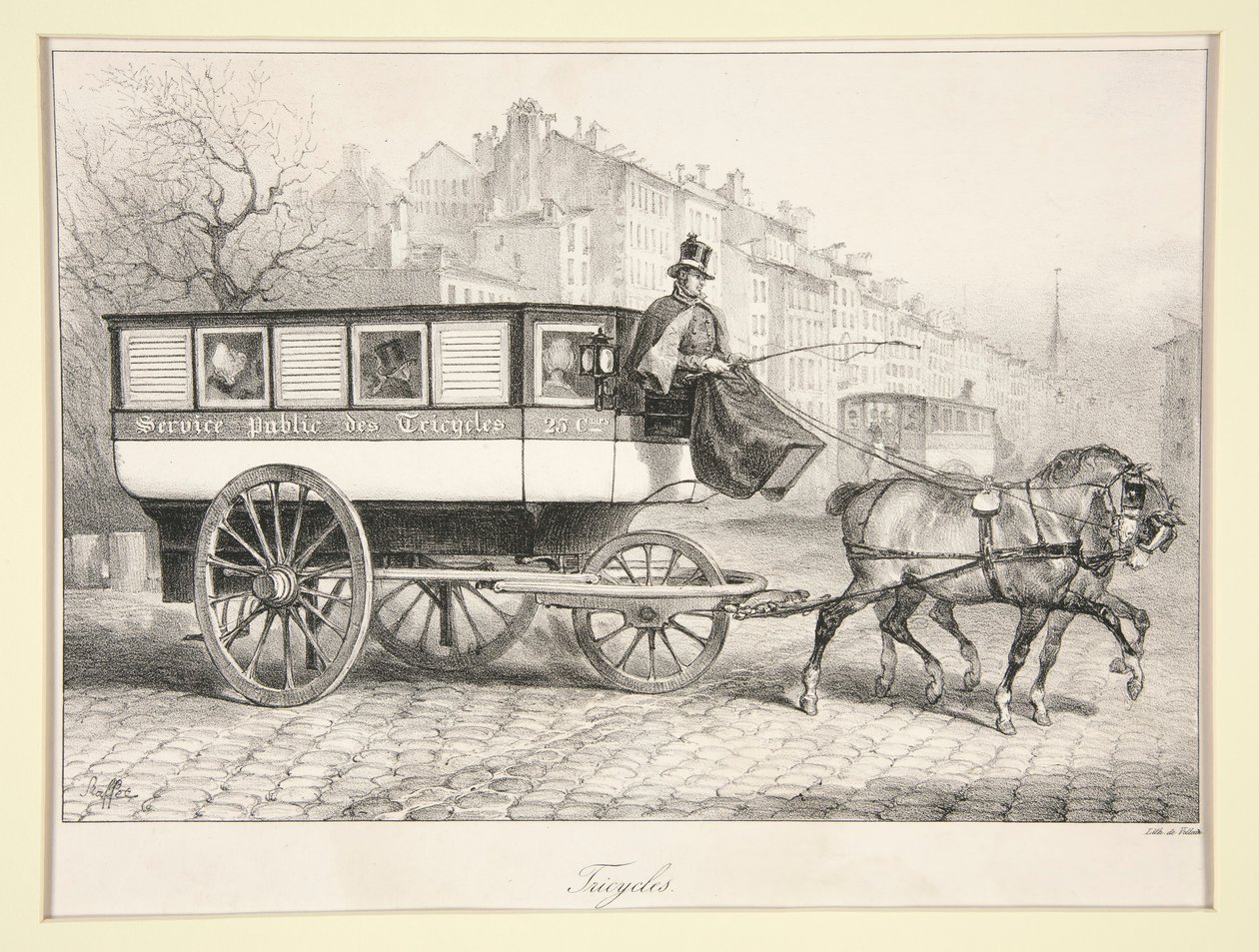 Trehjulssykler av Denis Auguste Marie Raffet