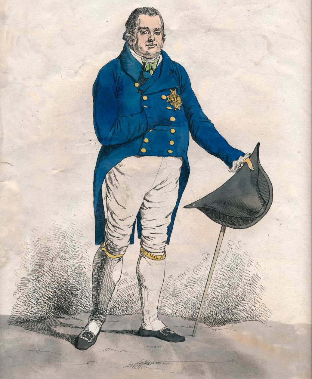 Louis 18., 1814 av Denis Dighton