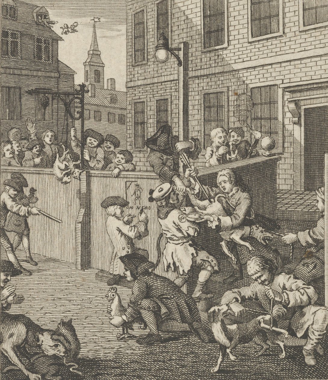 Den første fasen av grusomhet, ca. 1800. av Dent