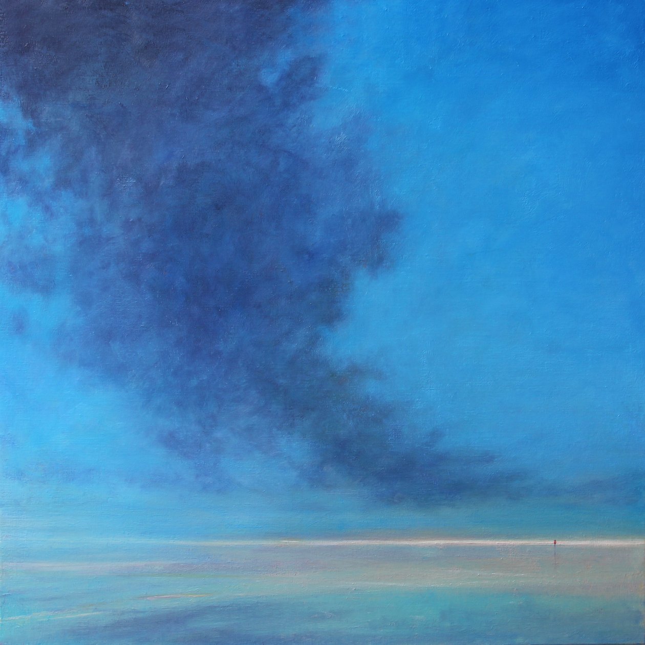 Rising Cloud, 2021 (Oil on Canvas) av Derek Hare