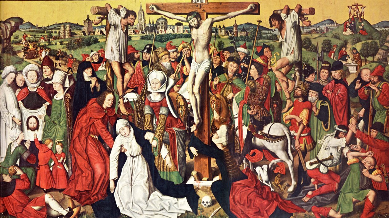 Alter i Provost -kirken i Dortmund av Derick Baegert