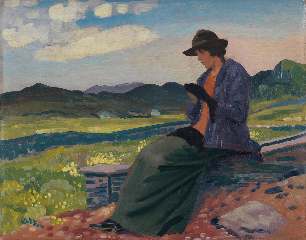 Lyndra i Wales, 1910-14 av Derwent Lees
