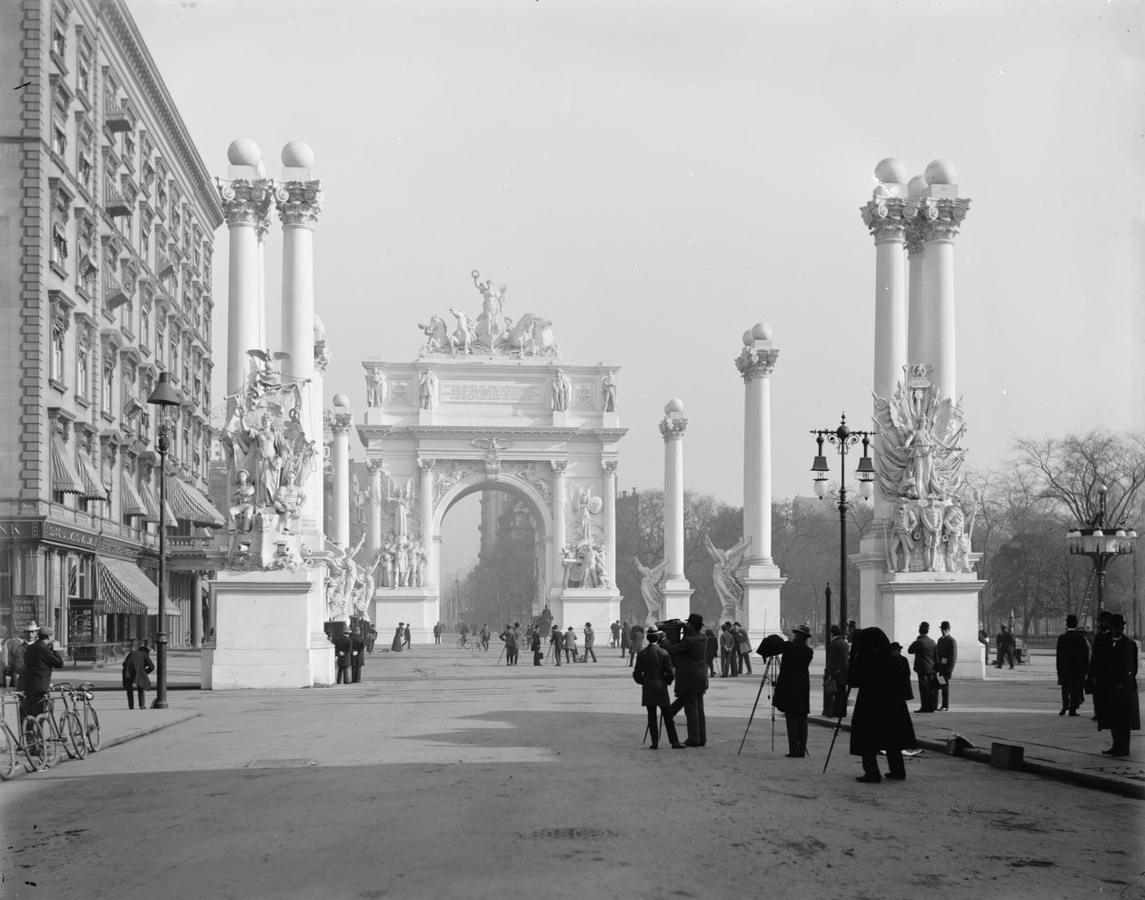 Dewey Arch, New York, N.Y., ca. 1899-1901 av Detroit Publishing Co.