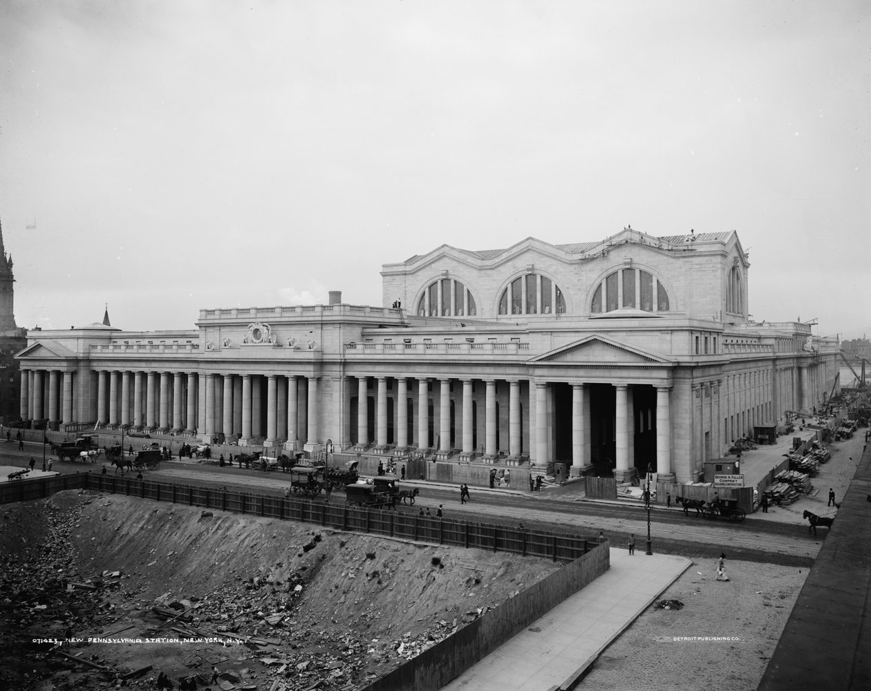 New Pennsylvania Station, New York, NY, ca. 1904-20 av Detroit Publishing Co.