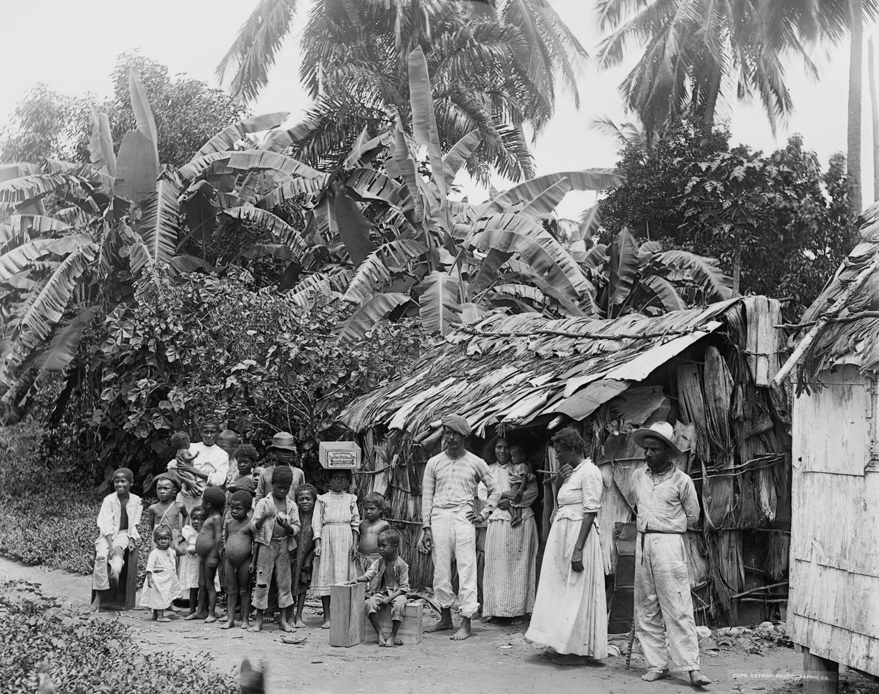 Puertoricanske innfødte, ca. 1903 av Detroit Publishing Co.