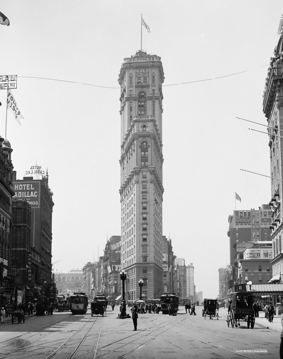 Times Building, New York, N.Y., ca. 1908 av Detroit Publishing Co.