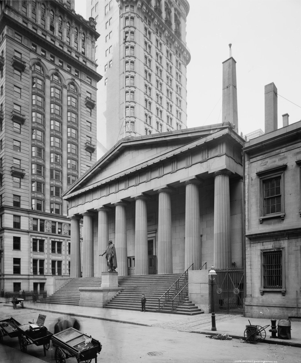 U.S. Sub Treasury, New York, N.Y., ca. 1905 av Detroit Publishing Co.