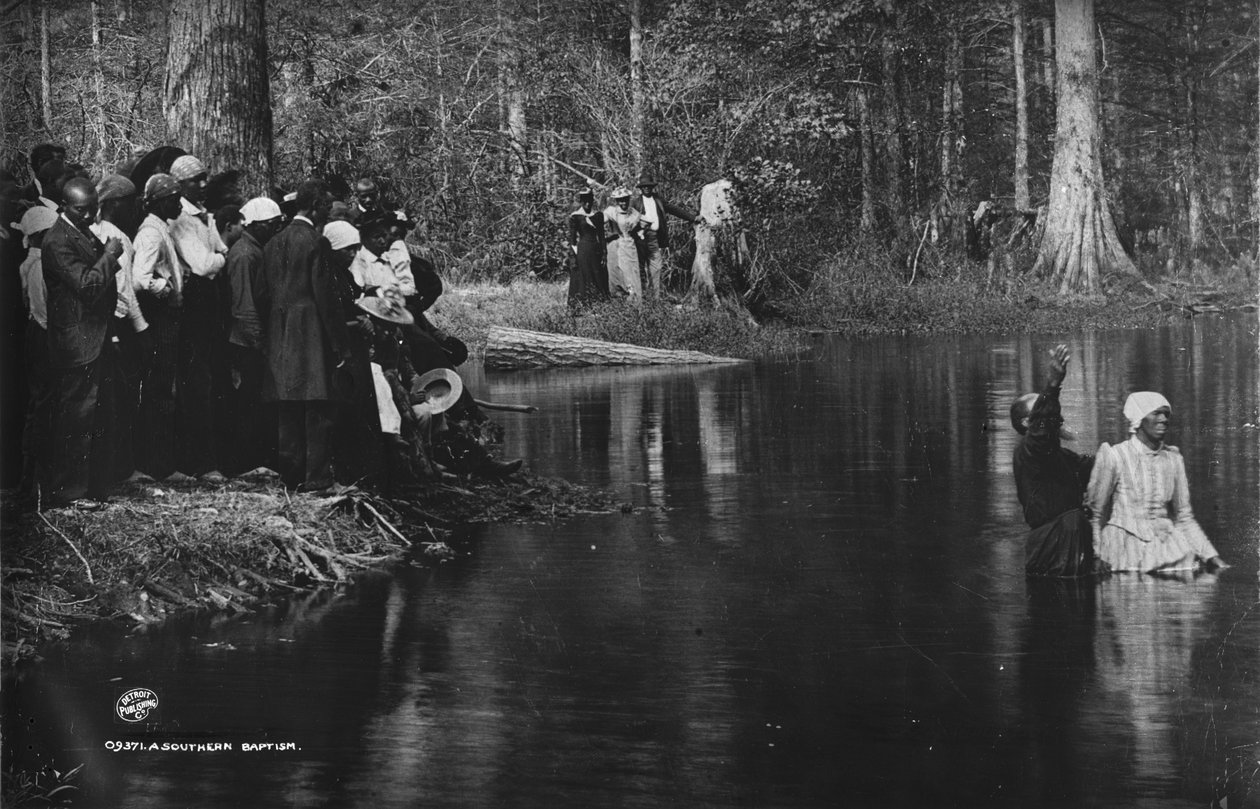 En sørlandsk dåp, Aiken av Detroit Publishing Co.