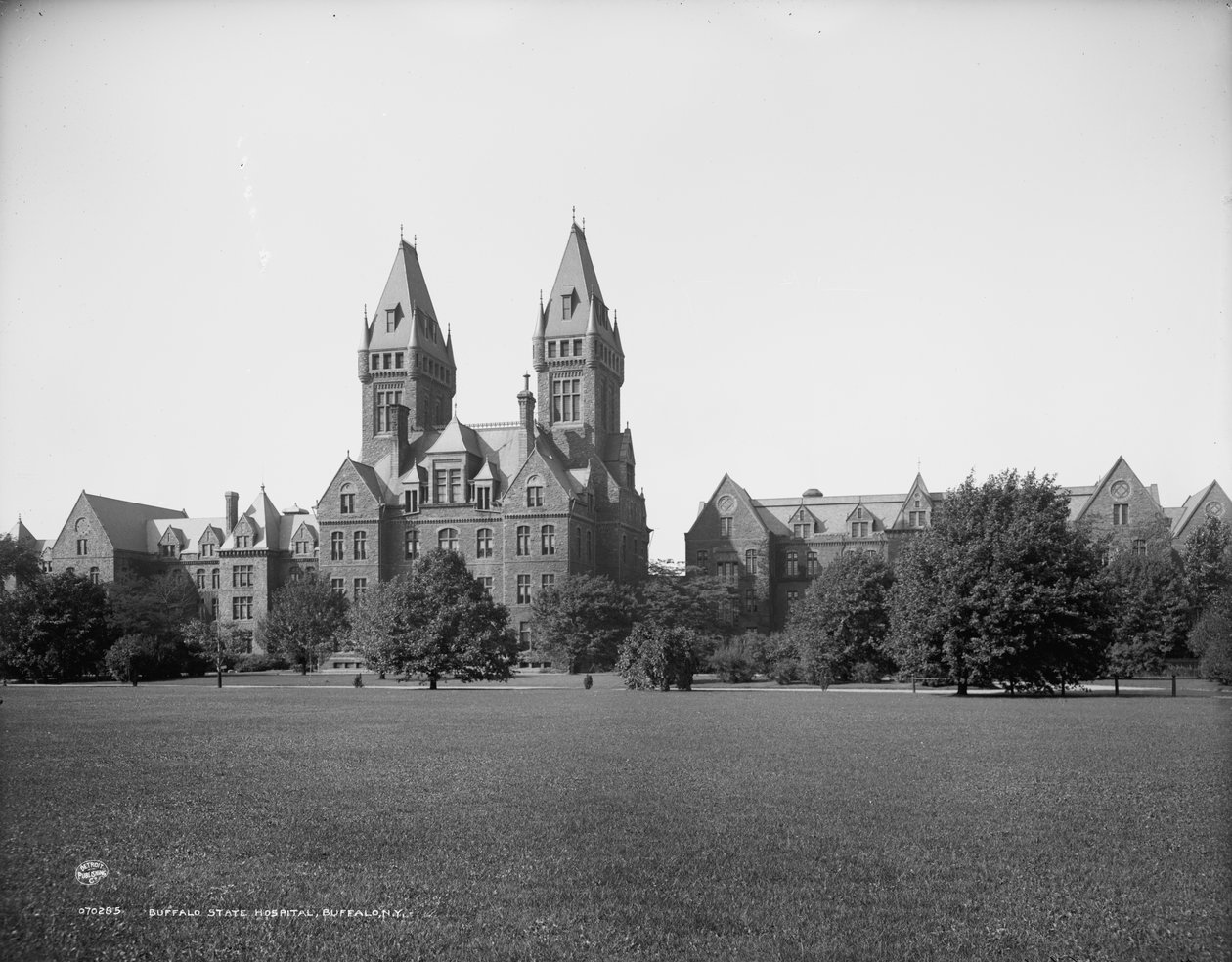 Buffalo State Hospital, Buffalo, N.Y., ca. 1900-10 av Detroit Publishing Co.