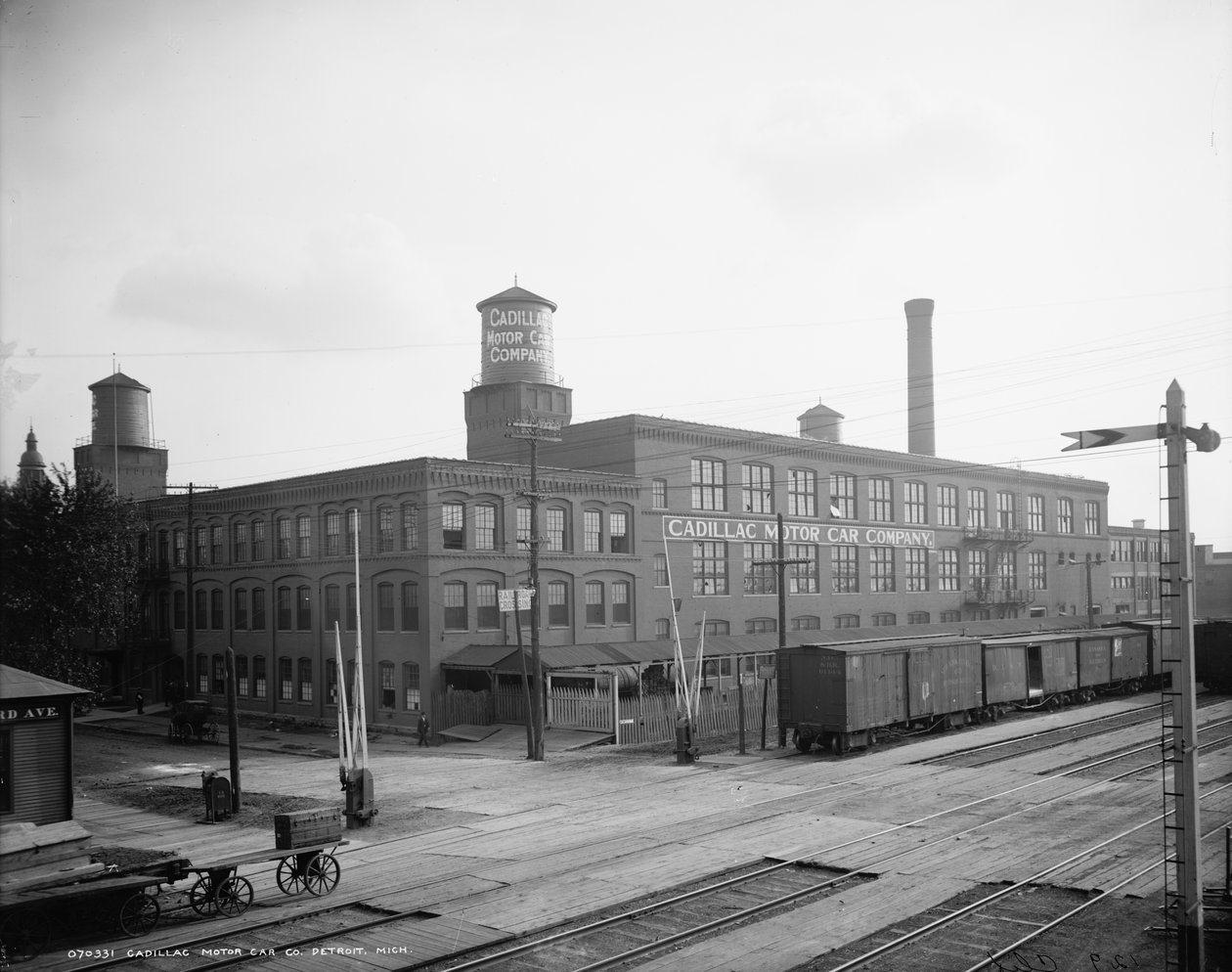 Cadillac Motor Car Company, Detroit av Detroit Publishing Co.