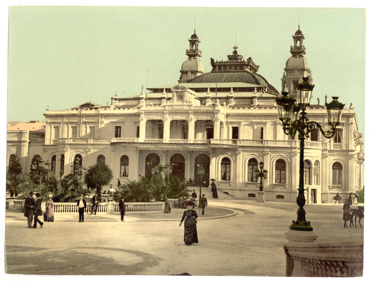Monte Carlo Casino, Monaco av Detroit Publishing Co.
